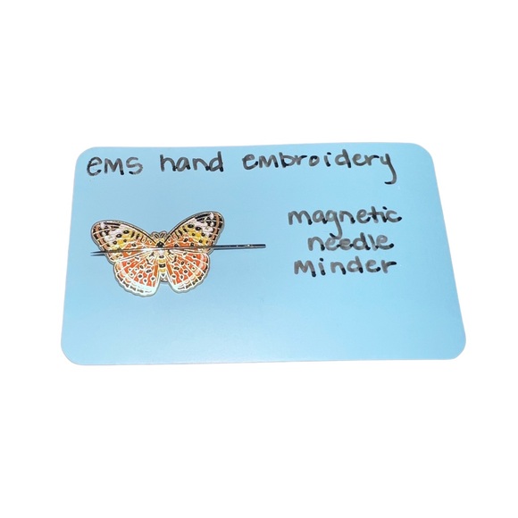 Butterfly Magnetic Needle Minder Handmade - Picture 2 of 4